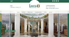 Desktop Screenshot of lecco-hotel.ru